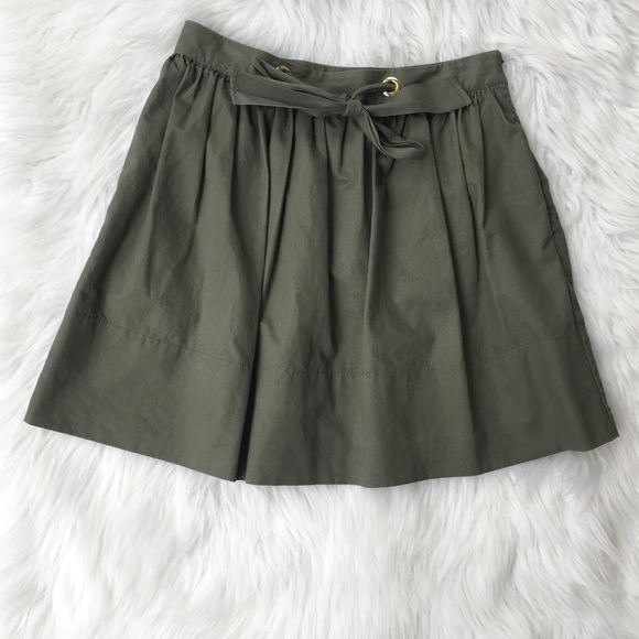kate spade Dresses & Skirts - Kate Spade | Olive Green Broome St mini skirt 6